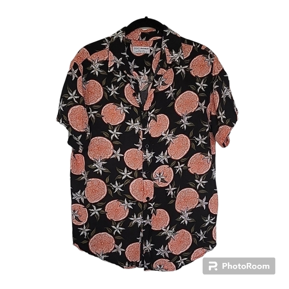 Eighth Avenue Print Viscose Shirt